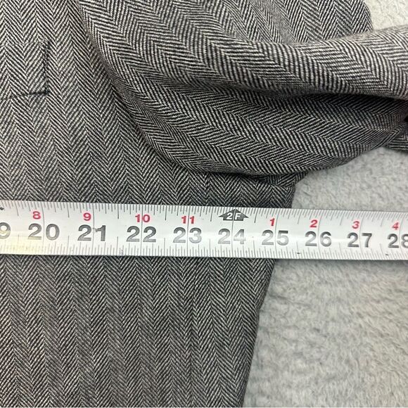 Joseph Feiss Blazer Mens‎ 50R Gray Lambs Wool 2 Button Business Casual Office - Picture 10 of 16